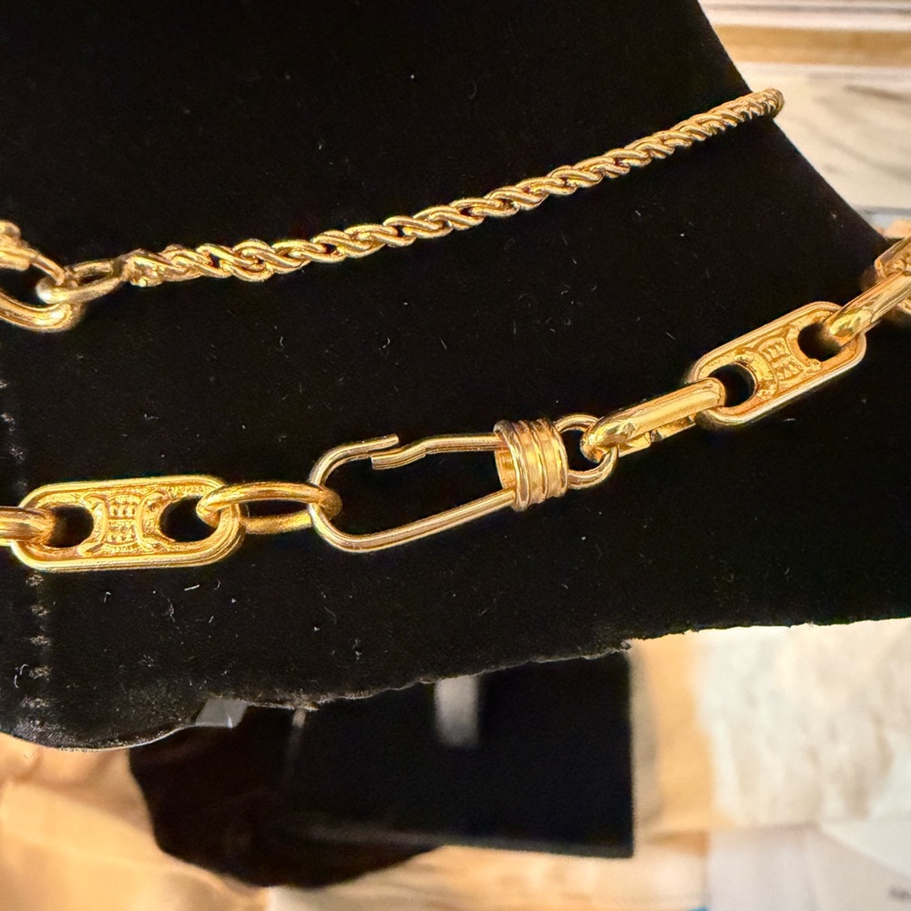 Celine Triomphe Chain Necklace - Picture 7 of 7